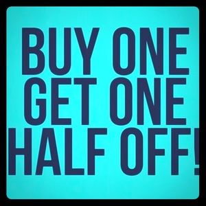 Buy One Get One Half Off! ⭐️⭐️